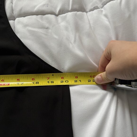 Lush Womens Blouse Sleeveless Black High Neck Layered Lightweight - Picture 4 of 8